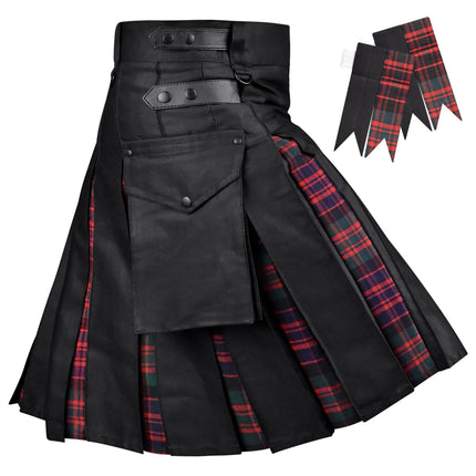 MacDonald Modern Kilt for Men - Traditional Style with Modern Functionality | Big & Tall