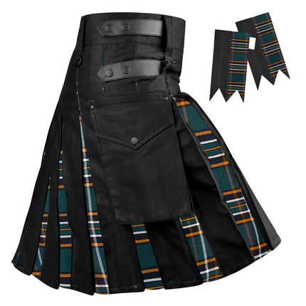 Irish Heritage Hybrid Utility Kilts for Men  - Traditional Style with Modern Functionality | Big & Tall