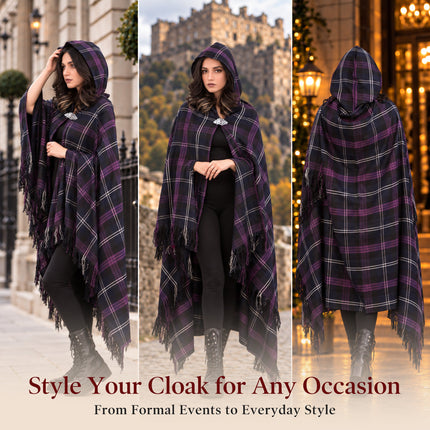 Women Tartan Cloak (Heritage Of Scotland)