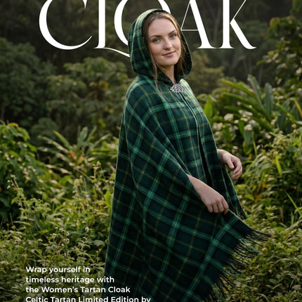 Women Tartan Cloak – Celtic - Limited Edition