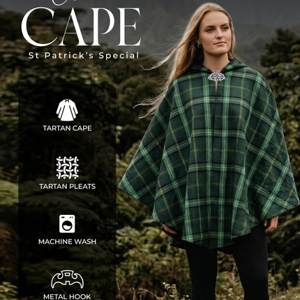 Women Tartan Cape – Celtic - Limited Edition