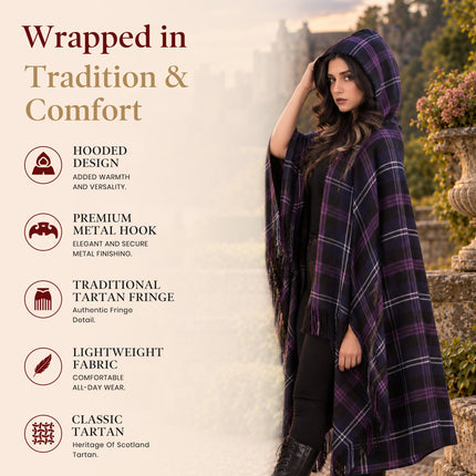 Women Tartan Cloak (Heritage Of Scotland)