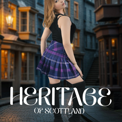 Women's Tartan Billie Skirt| Heritage of Scotland