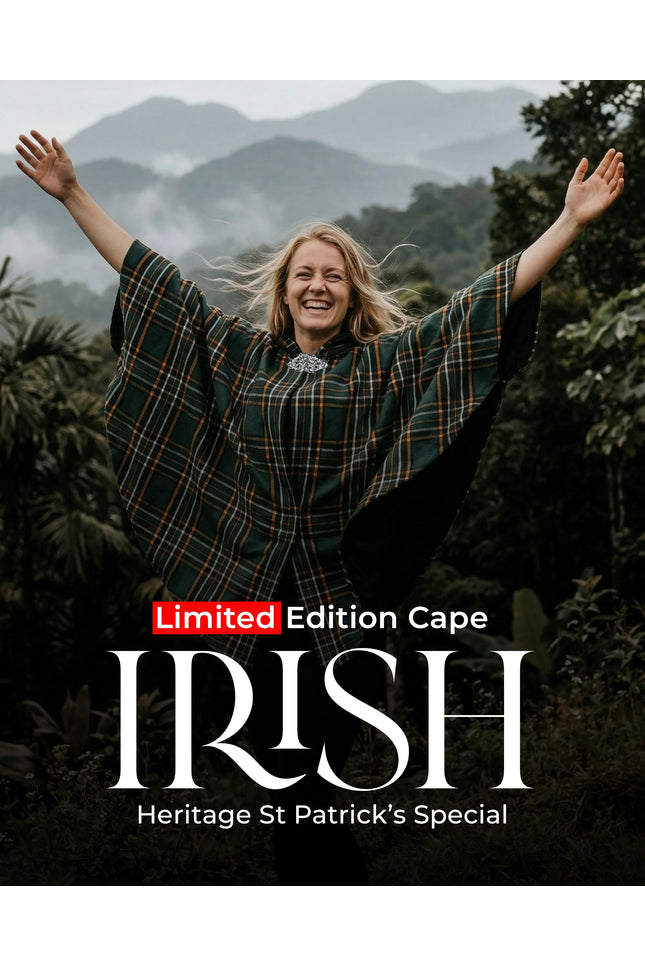 Women Tartan Cape – Irish Heritage | Limited Edition