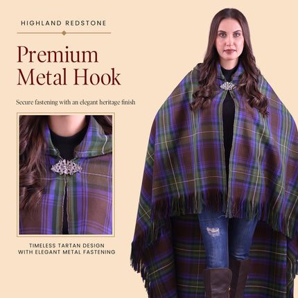 Women Tartan Cloak - Isle of Skye