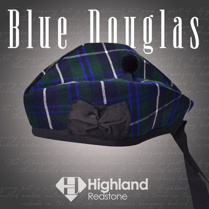 Glengarry Hat | Blue Douglas