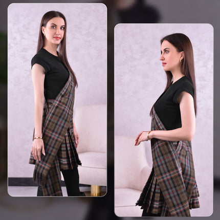 Women's Sash | Scottish Heritage Weathered Tartan