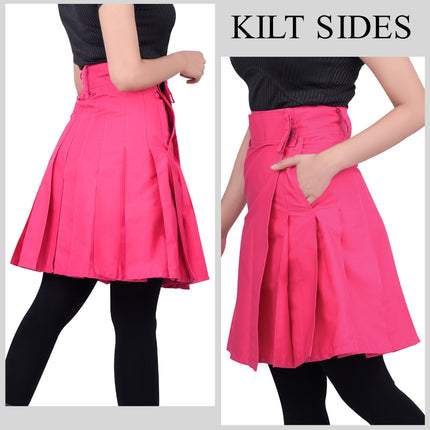 Raven Women Kilt - Pink