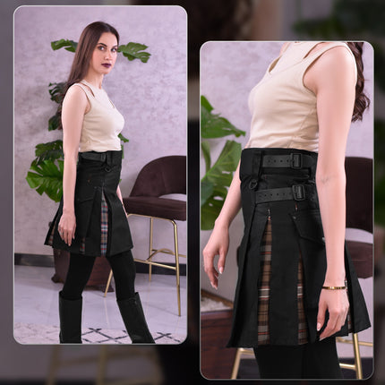 Women's Hybrid Utility Kilt | Scottish Heritage Weathered