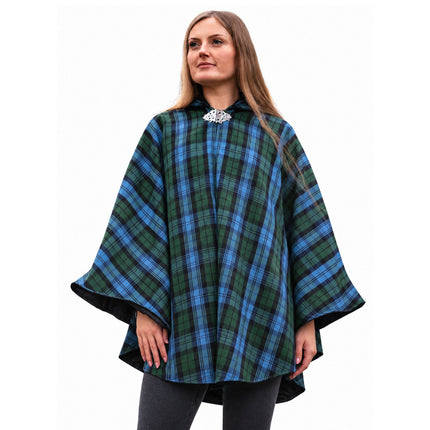Women Tartan Cape - Ancient Campbell