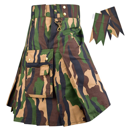 Collection image for: Camouflage Utility Kilt