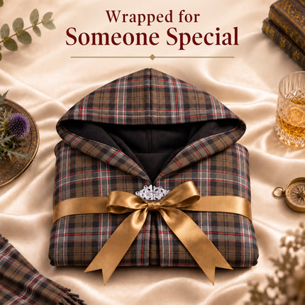 Women Tartan Cape - Scottish Heritage Weathered