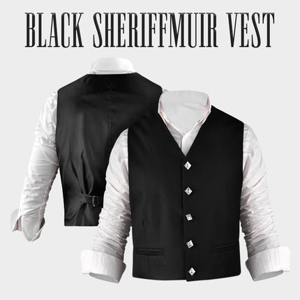 Black Sheriffmuir Jacket & Vest