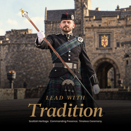 Scottish Drum Major Ceremonial Mace| Royal Eagle Head