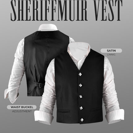 Black Sheriffmuir Jacket & Vest